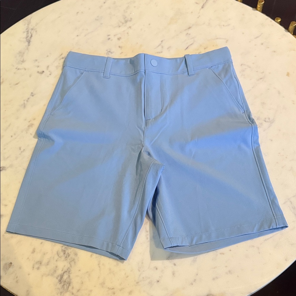 Janie and Jack Light Blue Kids Shorts